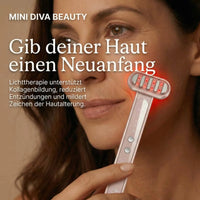 Mini Diva® Glow Wand – Rotlicht, Lichttherapie & EMS Lifting (6-in-1) - Image 2