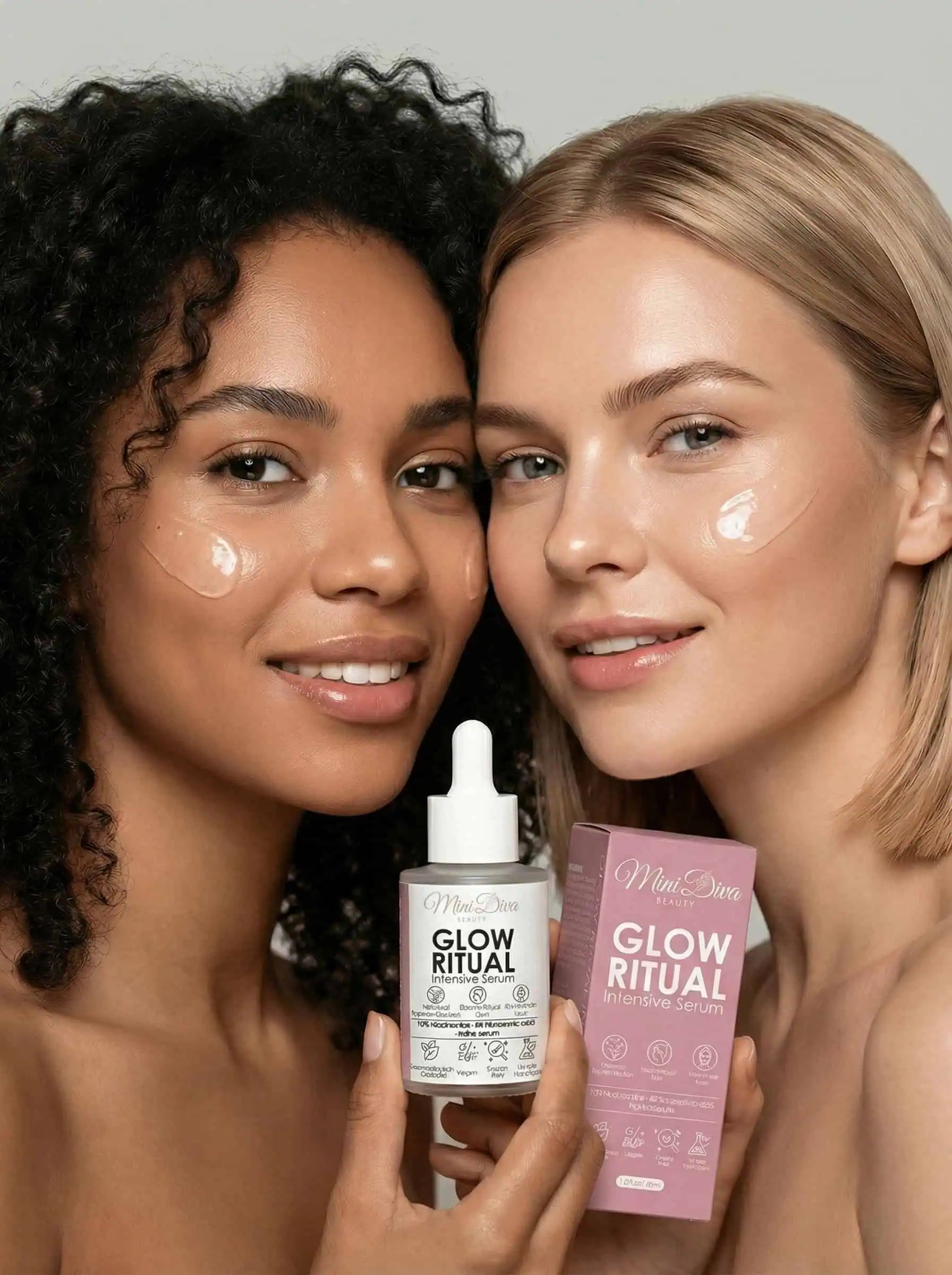glow ritual serum von mini diva beauty