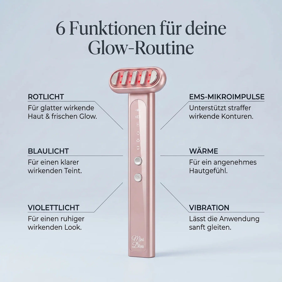 Glow One – Rotlichttherapie für Gesicht & Hals - Bild 3