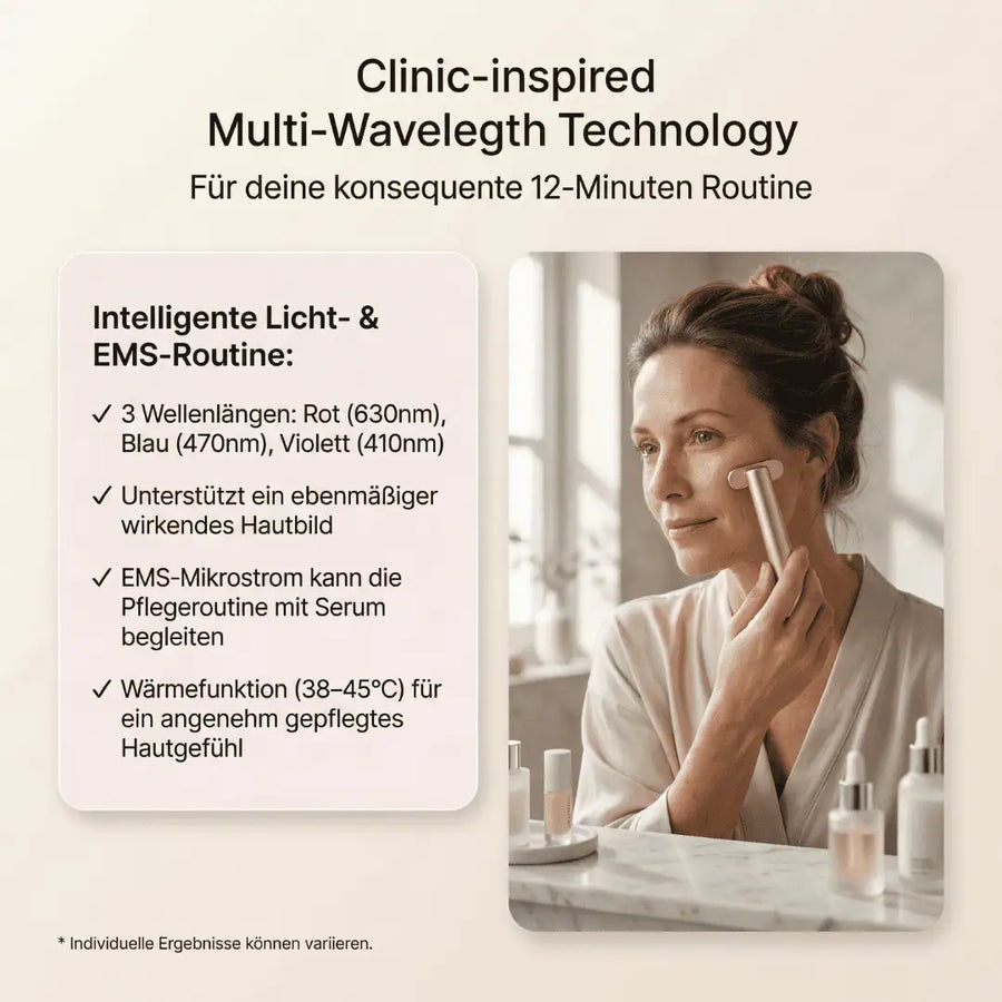 Mini Diva® Daily Glow Set – Glow Wand, Serum & Creme